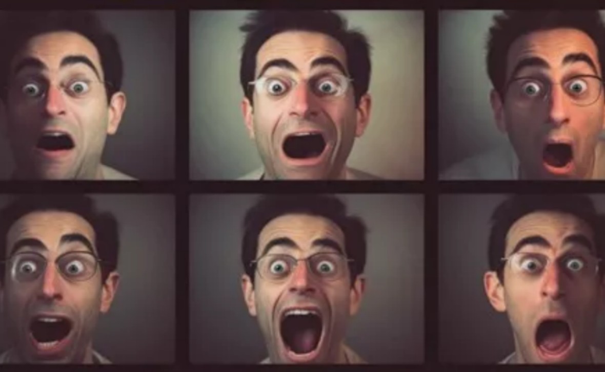 funny selfie